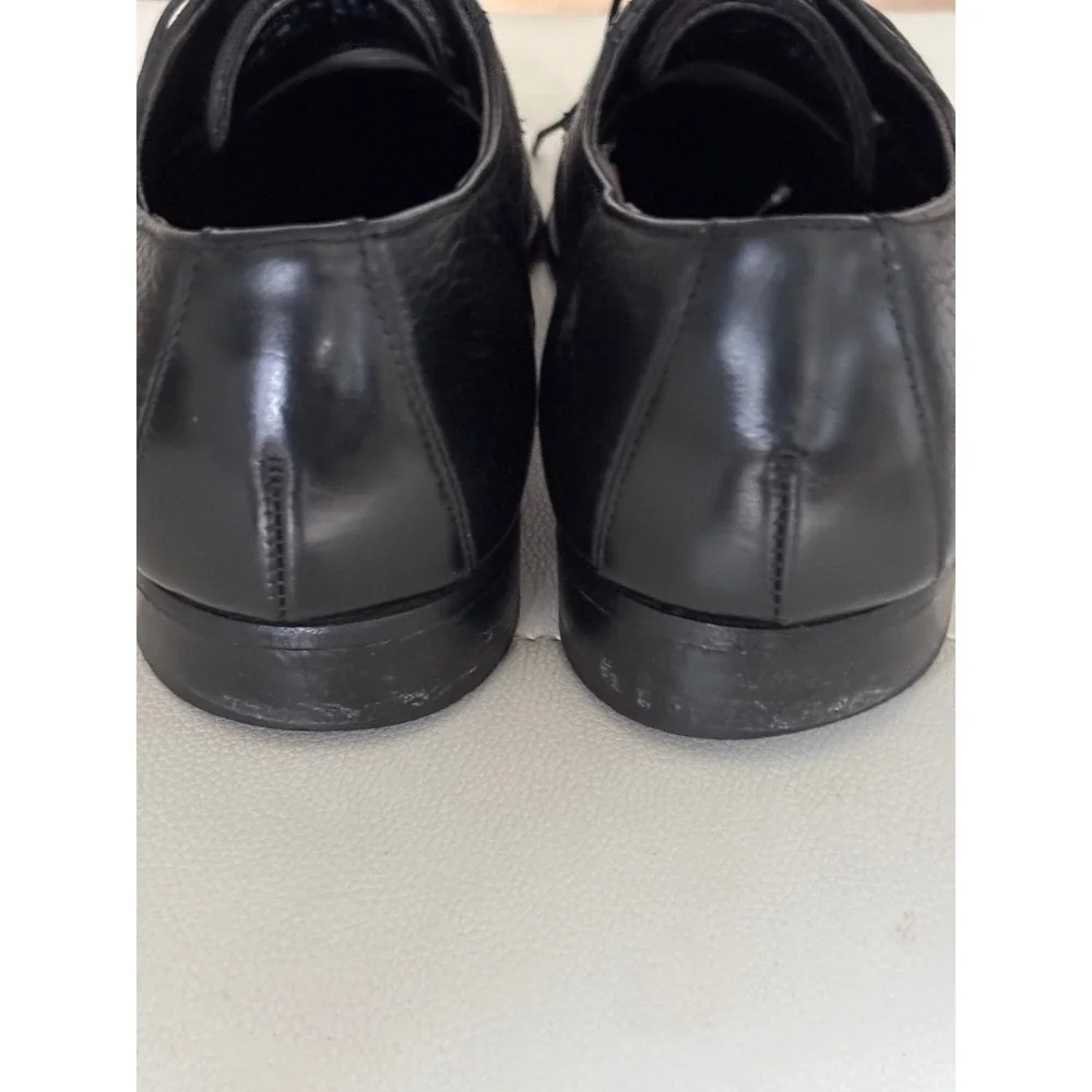 Dexter Cap Toe Oxford Dress Shoes Black‎ Leather Men Size 9 M Wingtip Brogue